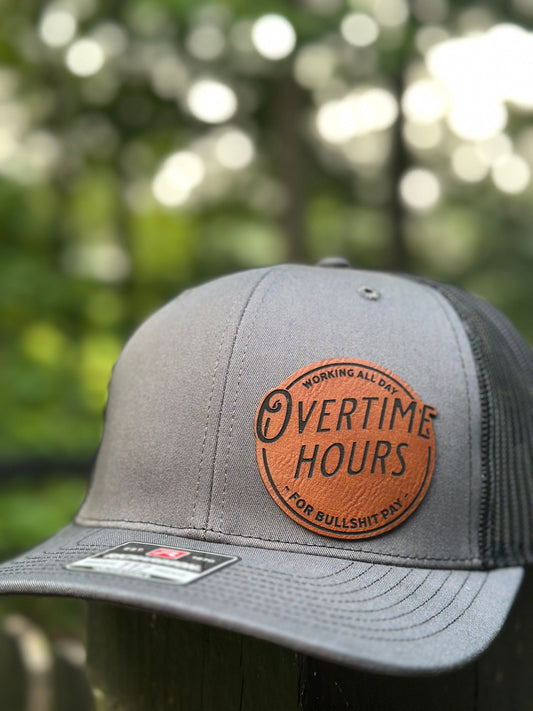 Overtime hours hat, BS pay hat