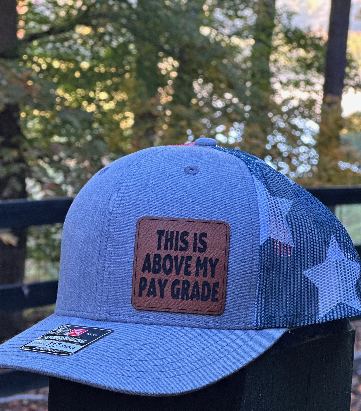 This is above my pay grade hat