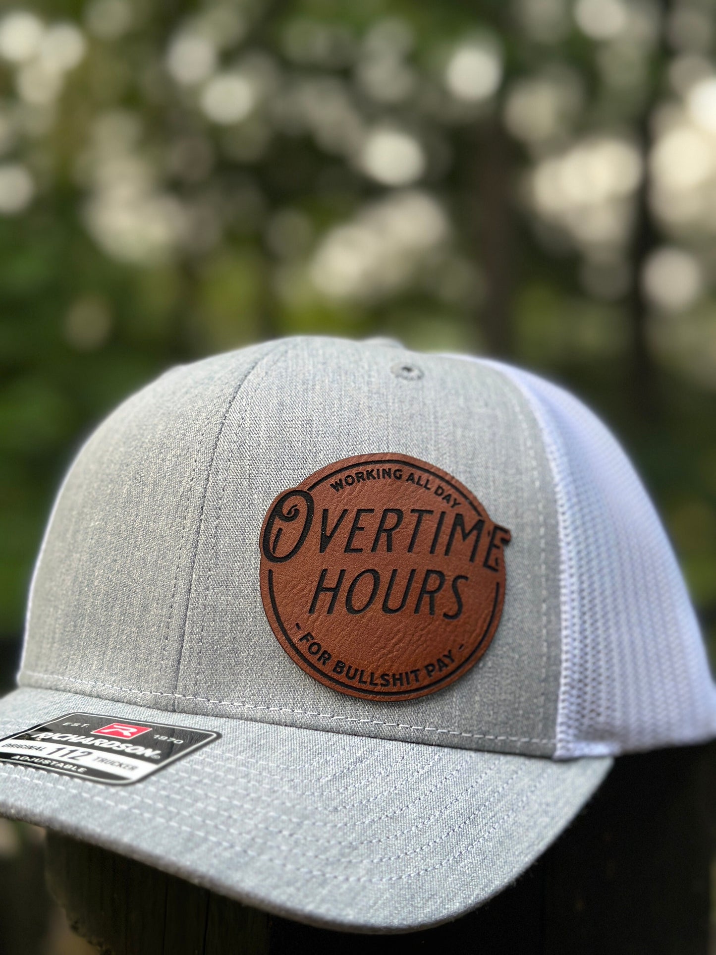 Overtime hours hat, BS pay hat