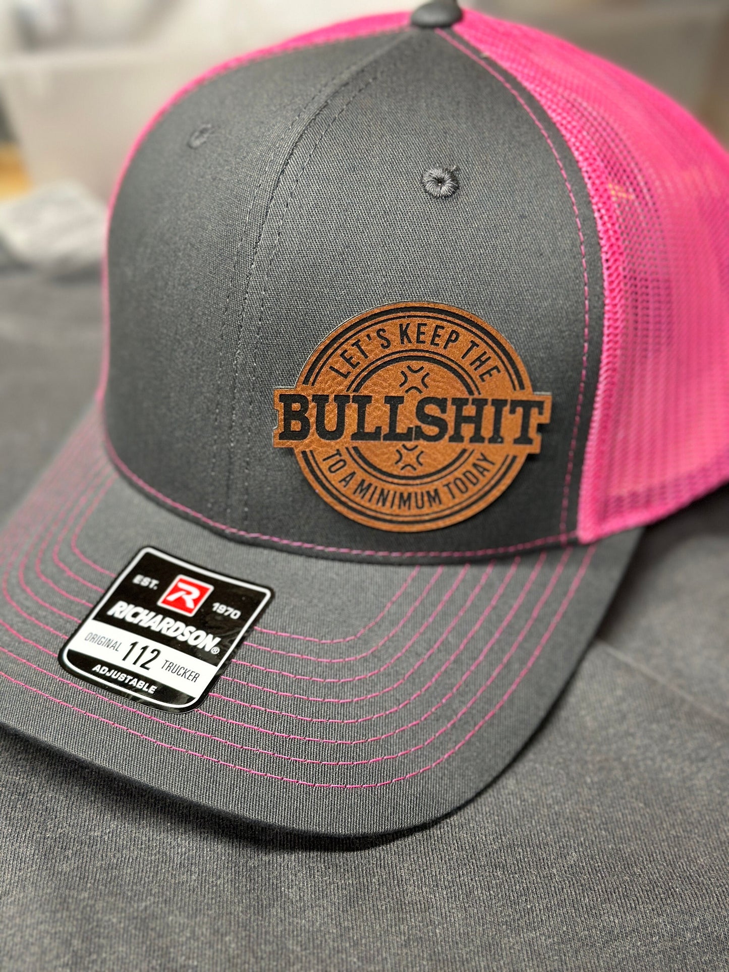 Lets keep the Bull to a minimum today,Richardson 112 hat
