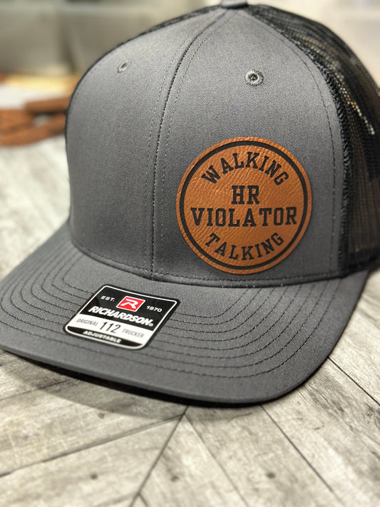 Walking Talking HR Violator hat, funny hat