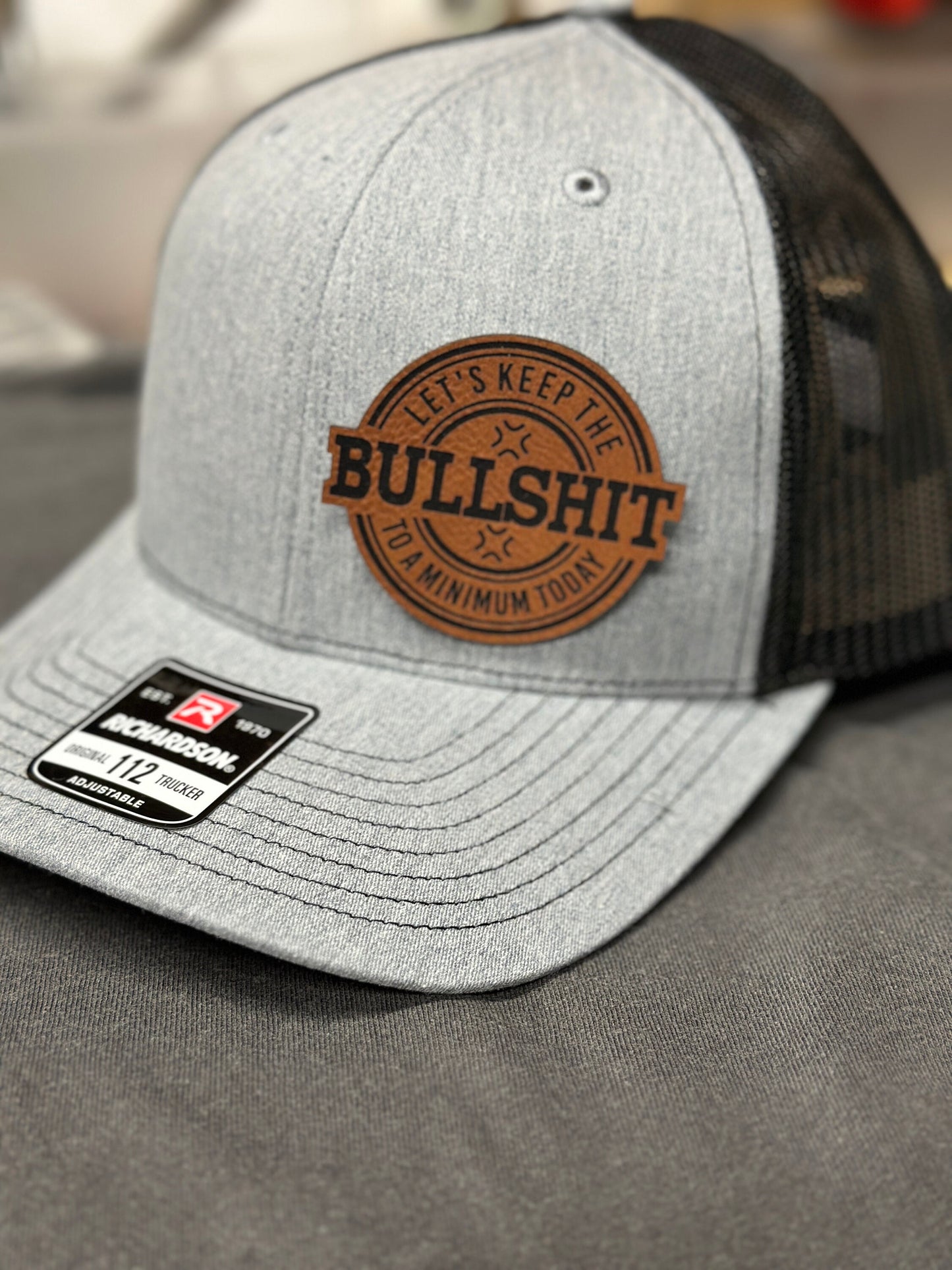 Lets keep the Bull to a minimum today,Richardson 112 hat