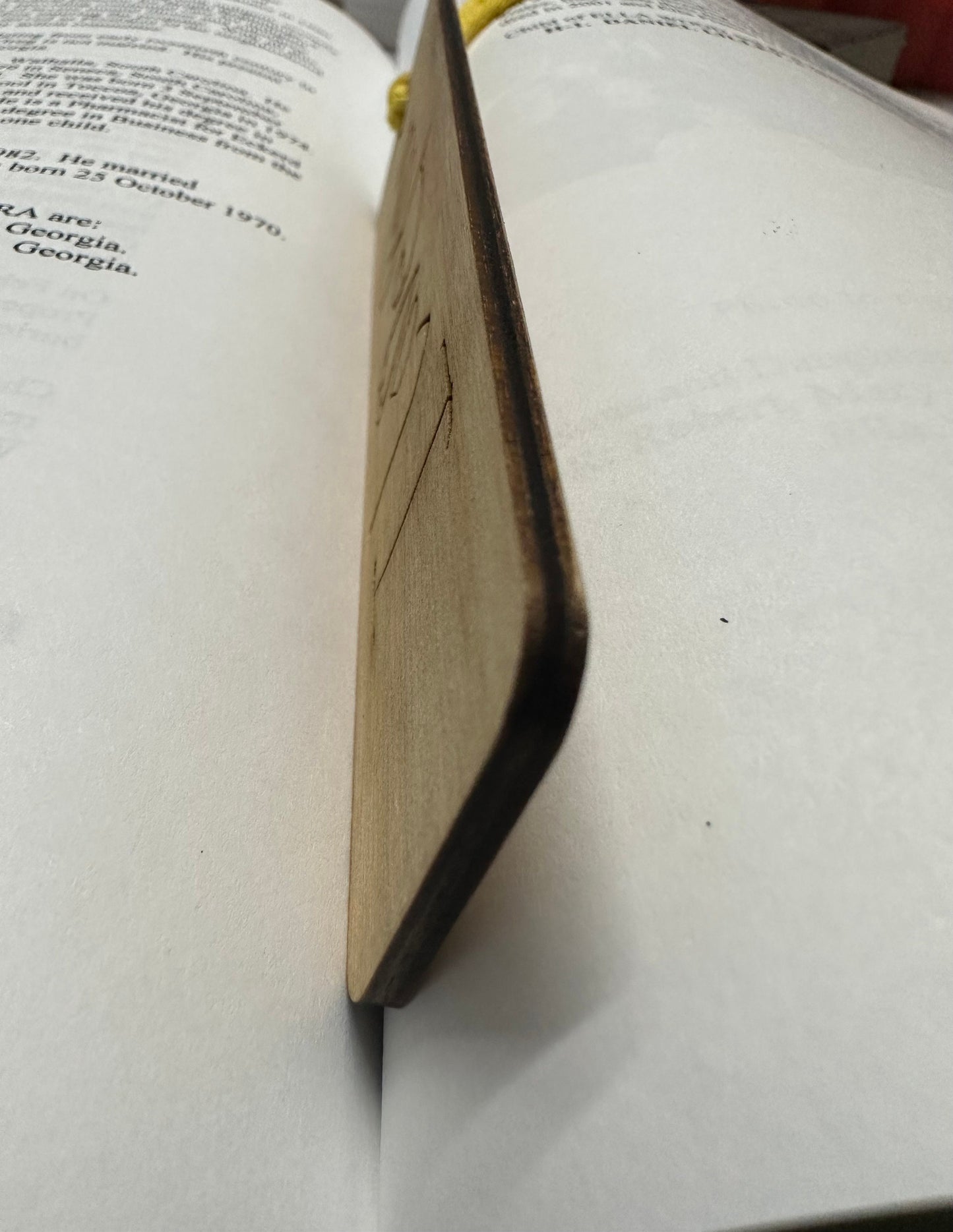 actual handwriting Wooden bookmark, engraved handwriting custom bookmark, wood engraved bookmark, gifts for her, gifts for him,