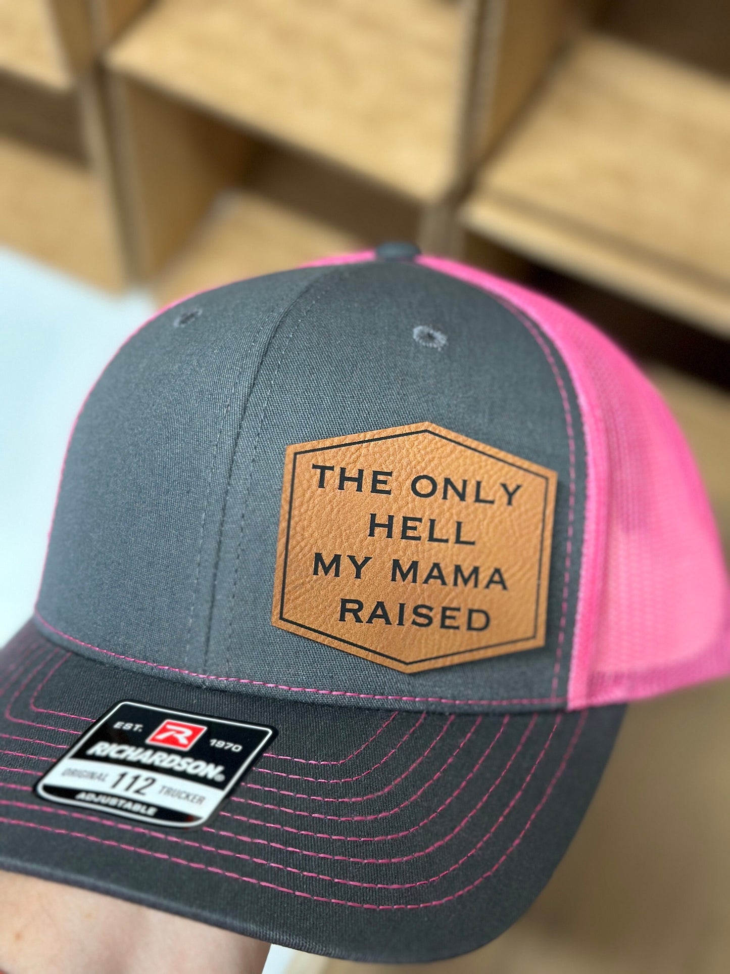 The only H my mama raised, Richardson 112, patch hat
