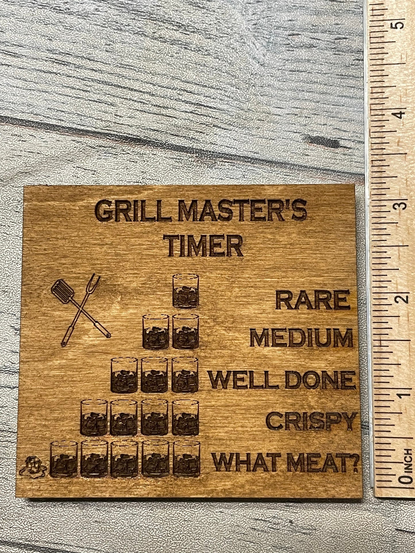 Grill Master, Drinking Magnet, Funny Magnet, father Day, bbq timer, traeger, pit boss, BGE, Recteq