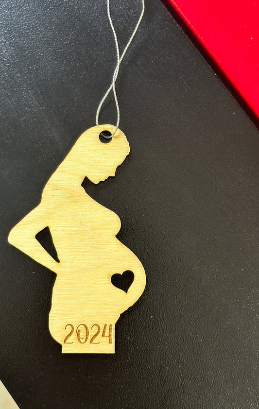 Pregnancy announcement Ornament, pregnancy announcement, Mother’s Day, baby shower, Twins, Triplets, Maternity, 2024