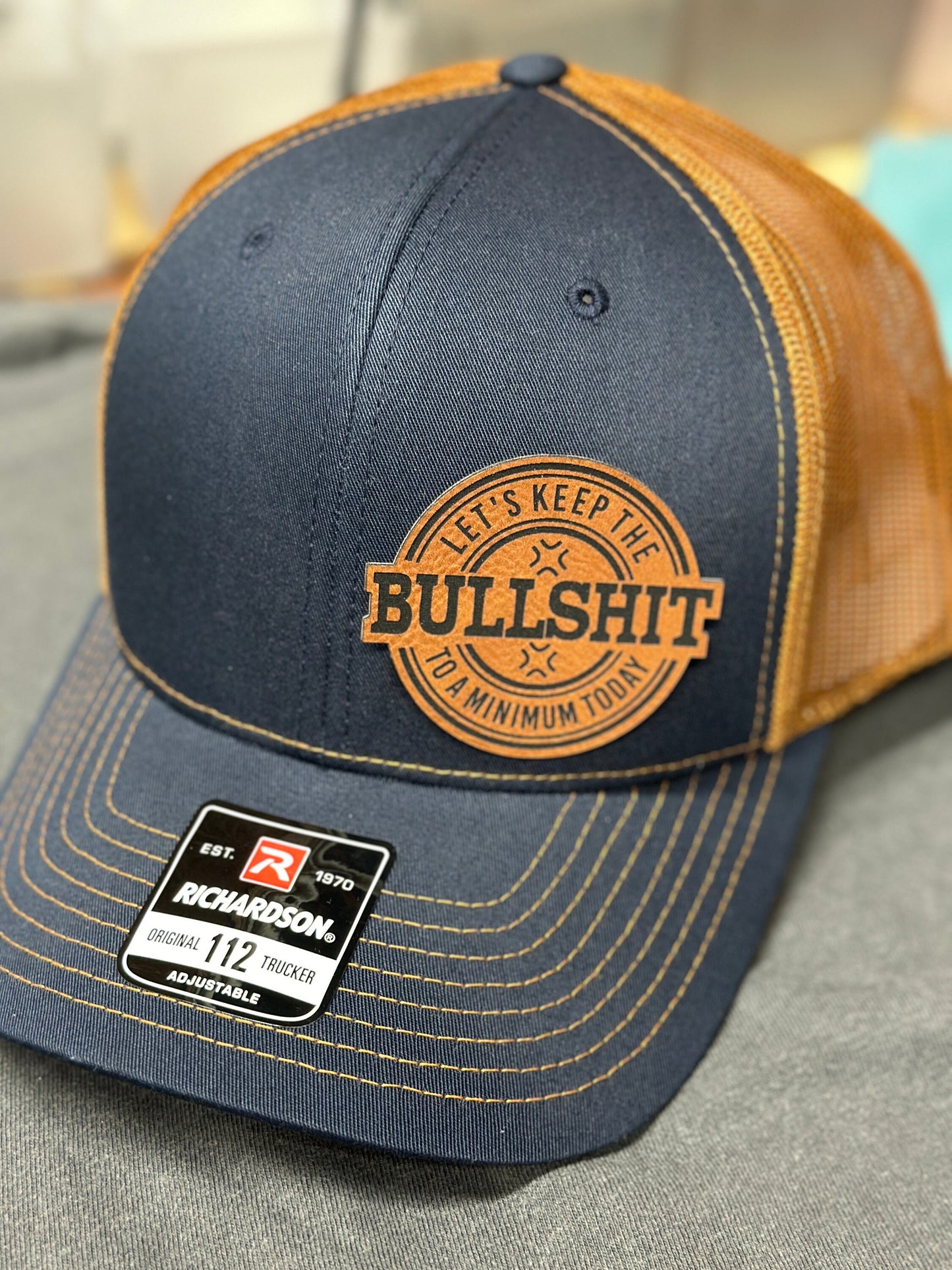 Lets keep the Bull to a minimum today,Richardson 112 hat