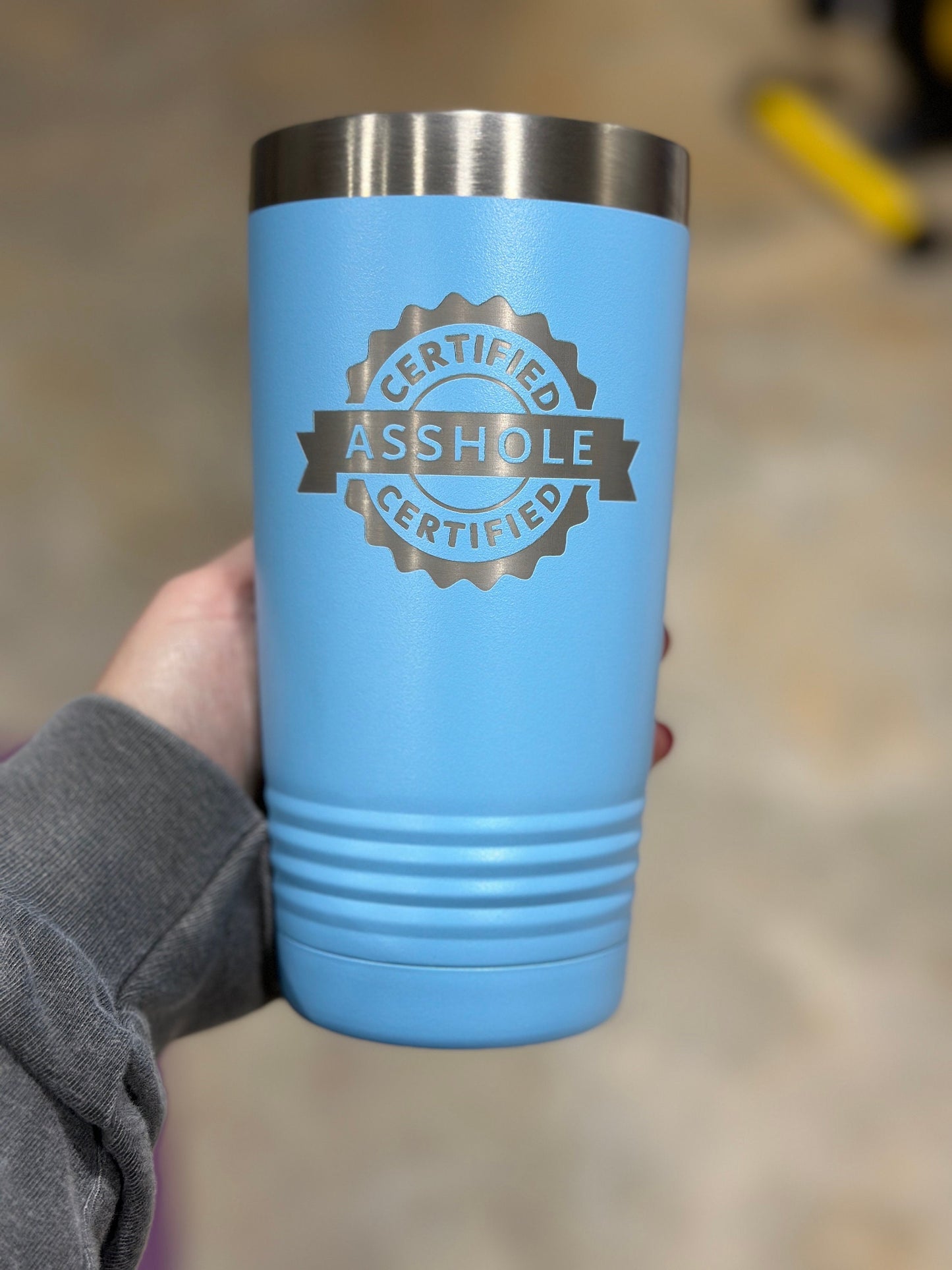 Certified A Hole tumbler