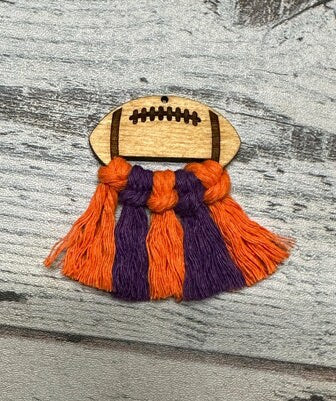 Digital file** Football macramé earrings, Fringe earring file, Digital Download, Glowforge file, laser cut file