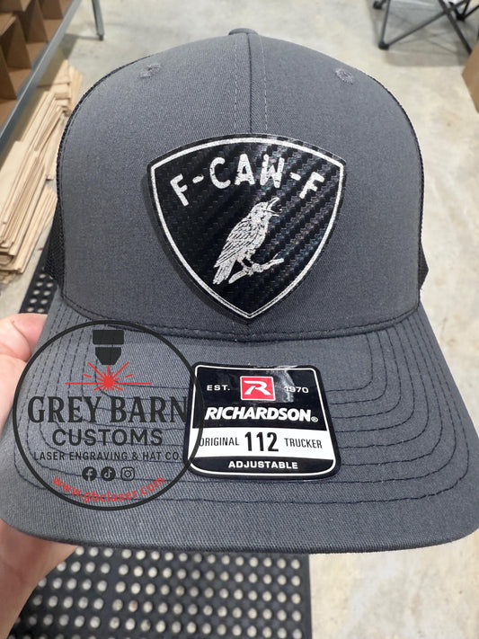 F Caw F, crow, funny hat