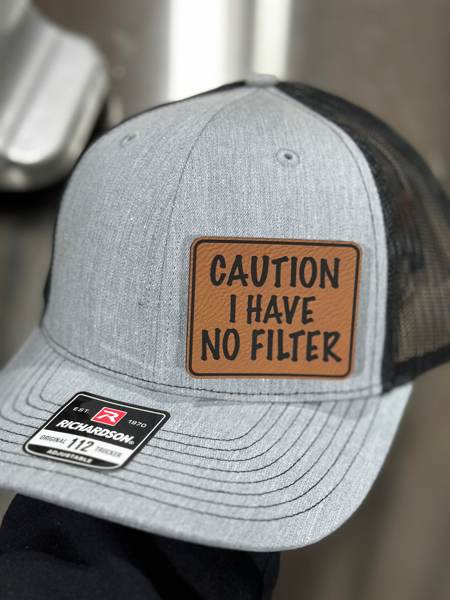 Caution I have no Filter, Richardson 112 hat