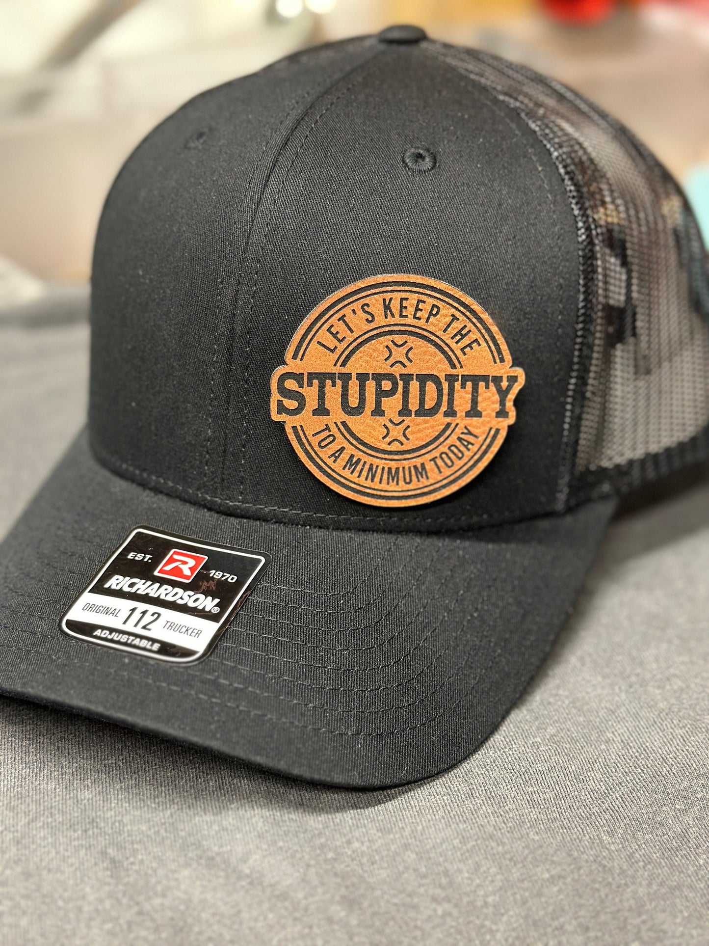 Lets keep the stupidity to a minimum today,Richardson 112 hat