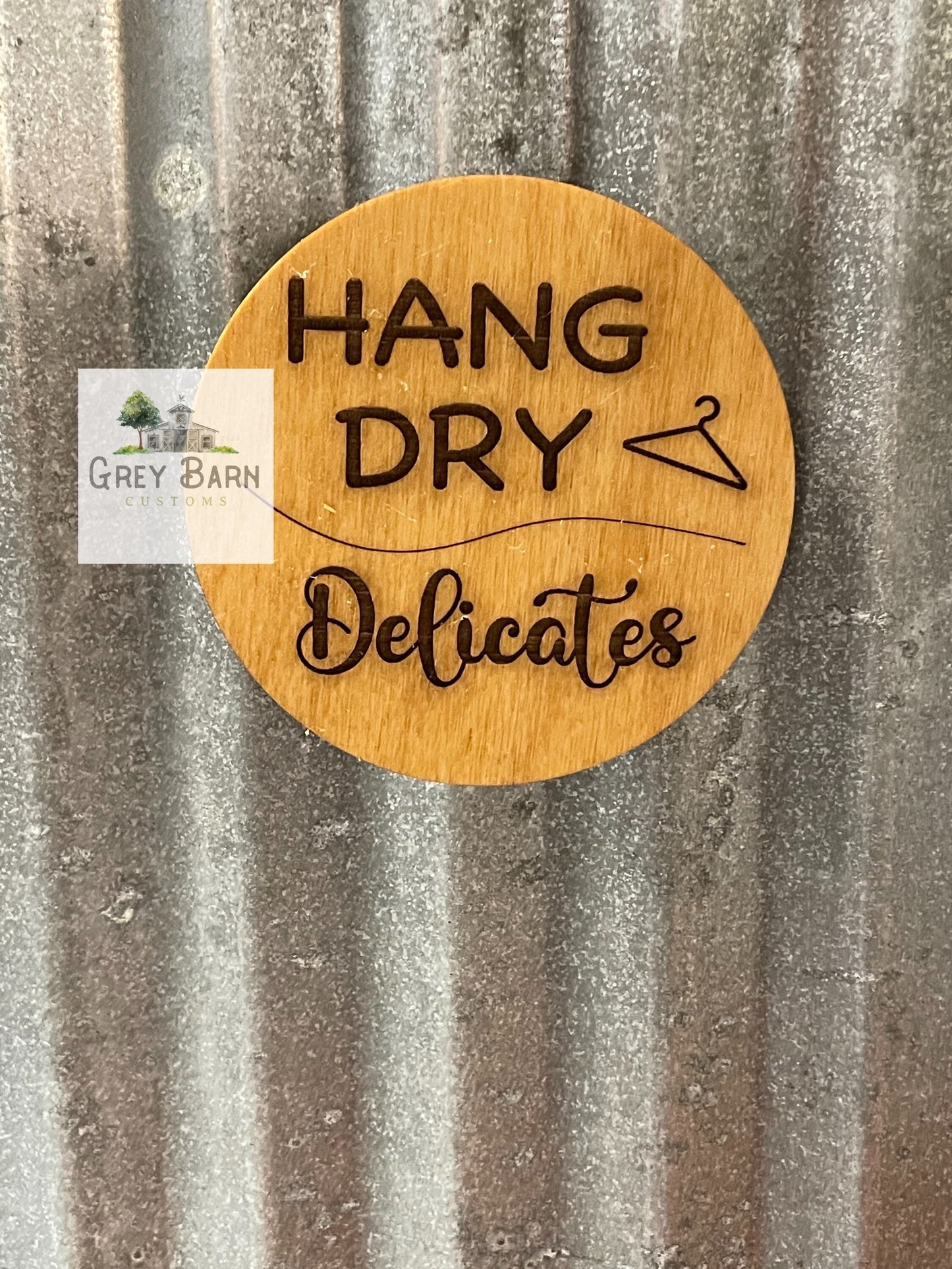 Hang Dry Magnet , Delicates Magnet, reminder magnet, do not dry, laundry, Laundry room organization, bridal shower, housewarming