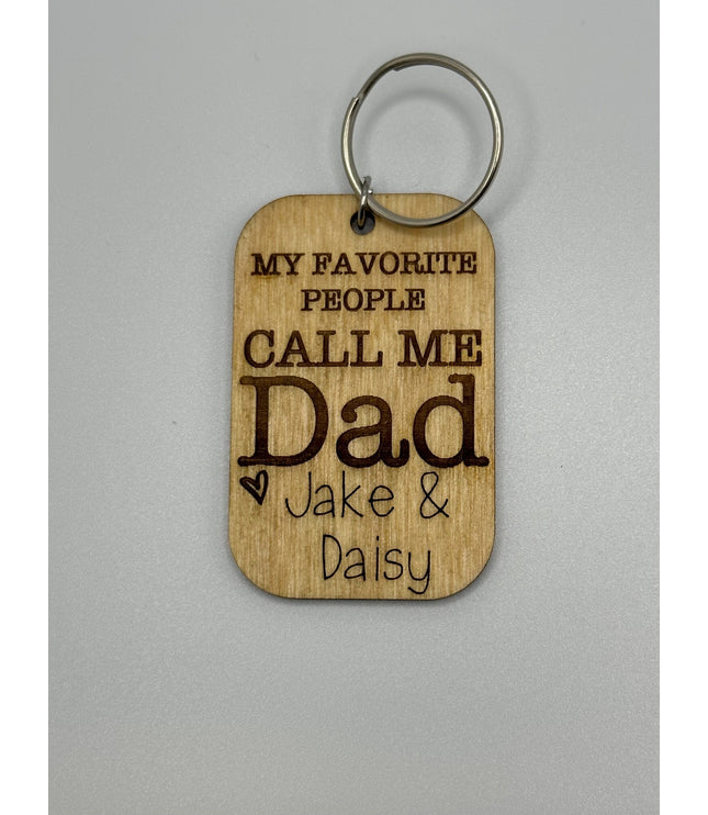 Dad key chain, bonus dad, personalized, Fathers Day, gift for him