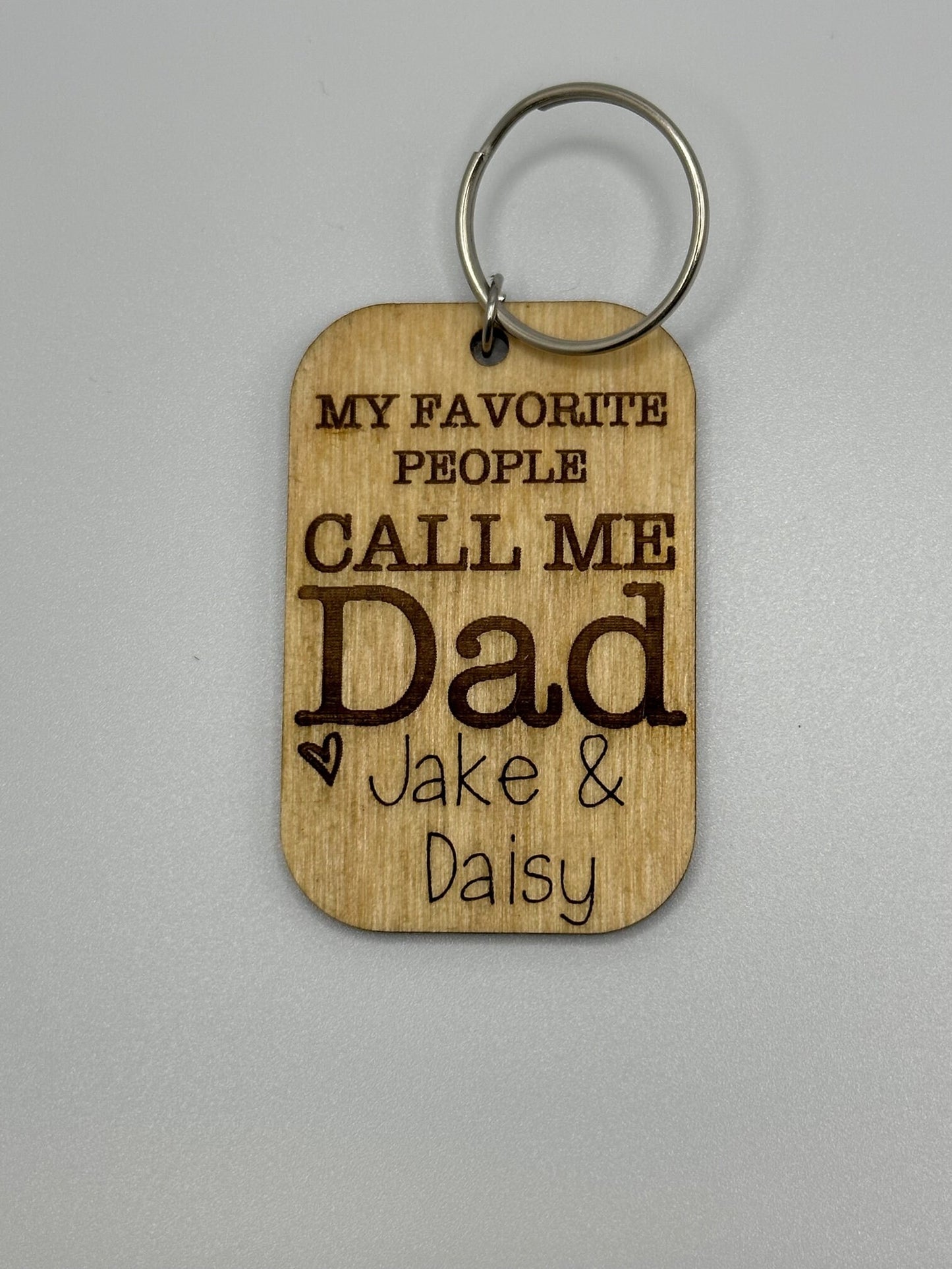 Dad key chain, bonus dad, personalized, Fathers Day, gift for him