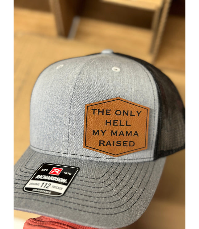 The only H my mama raised, Richardson 112, patch hat