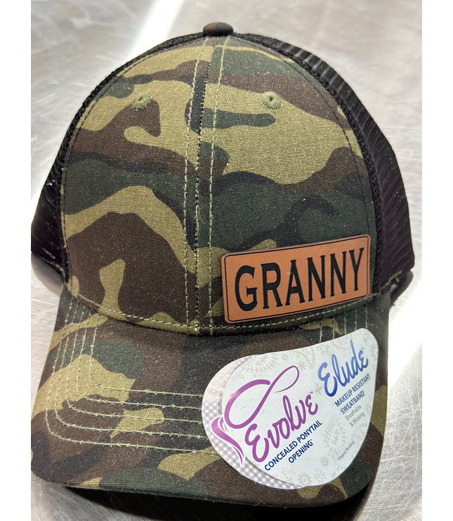 Nana, Leatherette patch hat, Memaw, Mimi, magmas, granny, grandma,