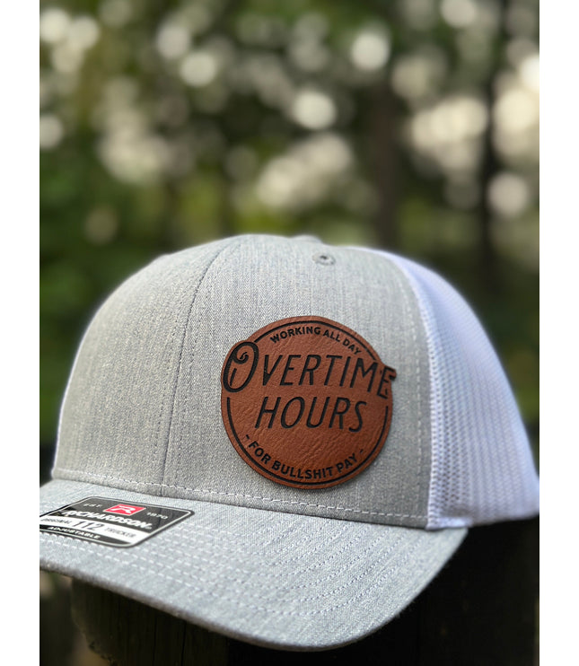Overtime hours hat, BS pay hat