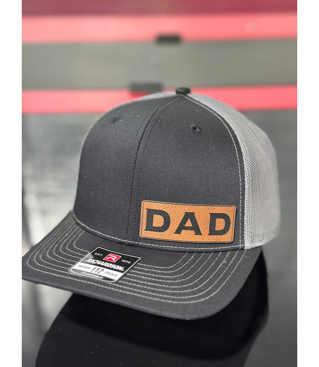 Papa Leatherette patch hat, grandpa, pawpaw, pops, poppa, dad, daddy, Fathers day
