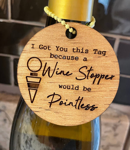 Wine tag, gift tag, bridal shower, wedding gift, wine charm, birthday, housewarming, hanger, stocking stuffer, christmas