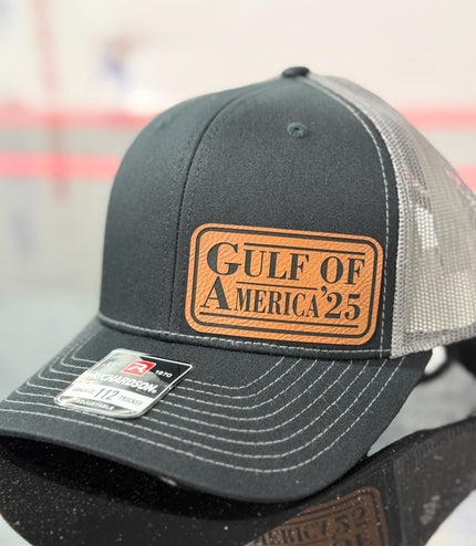 Gulf of America, 2025, leatherette patch hat, American, Richardson112