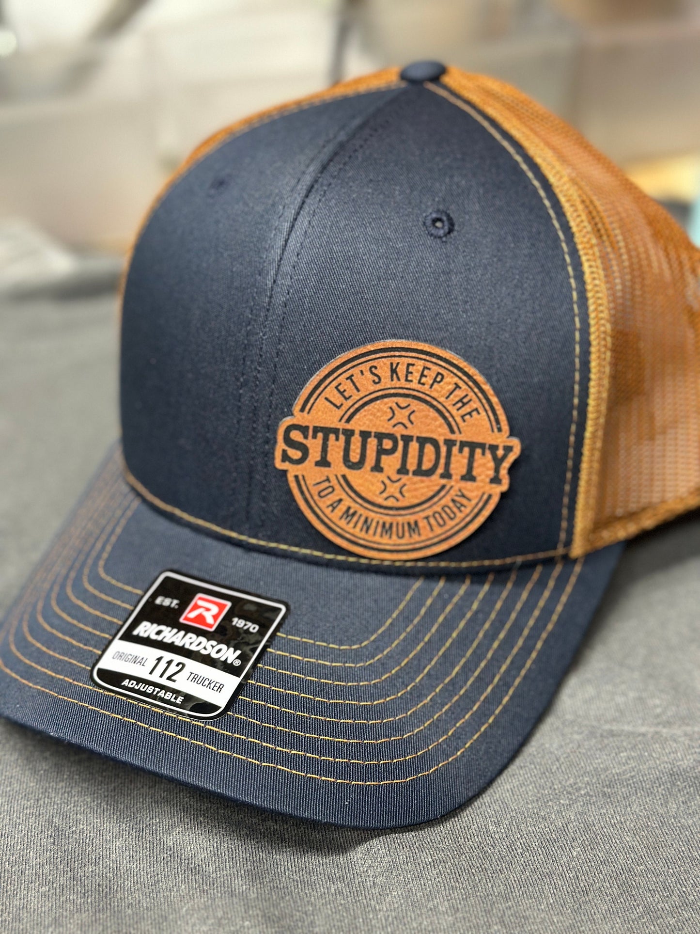 Lets keep the stupidity to a minimum today,Richardson 112 hat