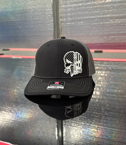 We the people, silver carbon leatherette, 1776, American, punisher,  Richardson112