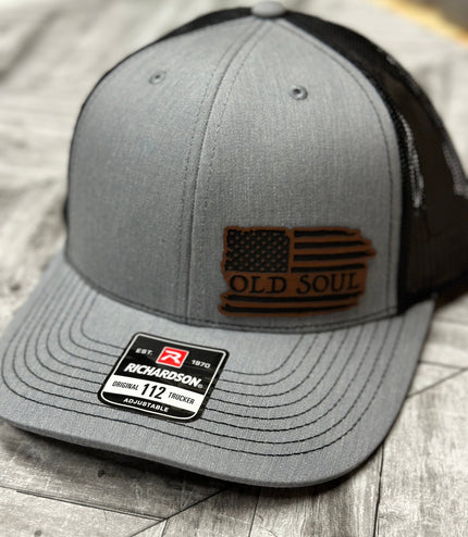 Old Soul, American, Flag hat, Richardson 112 hat