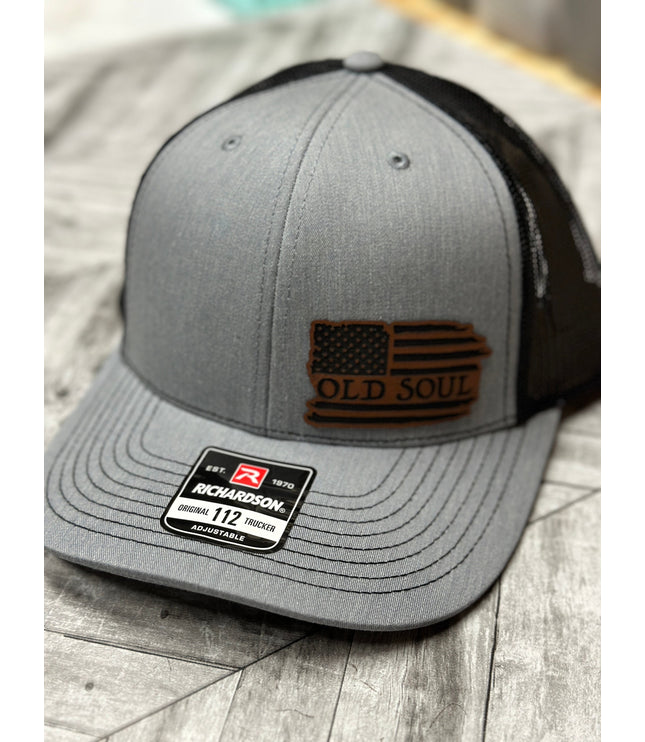Old Soul, American, Flag hat, Richardson 112 hat
