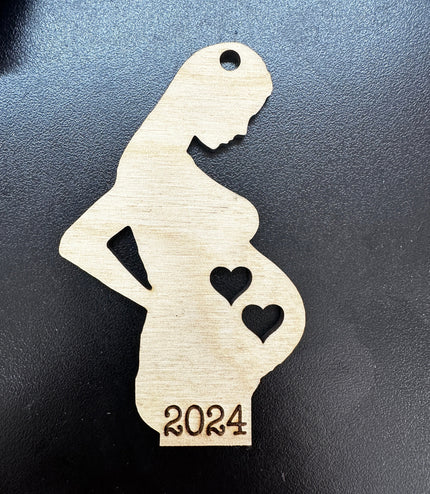Pregnancy announcement Ornament, pregnancy announcement, Mother’s Day, baby shower, Twins, Triplets, Maternity, 2024