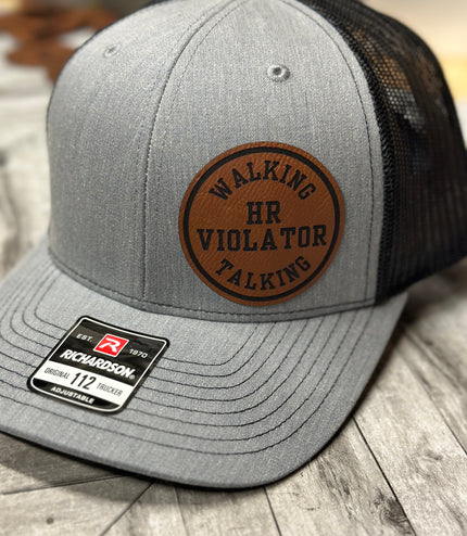Walking Talking HR Violator hat, funny hat