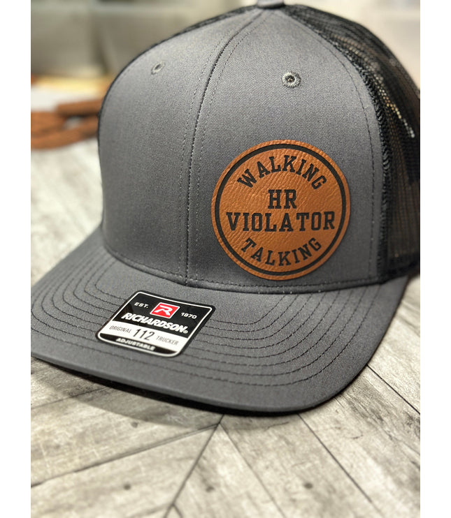 Walking Talking HR Violator hat, funny hat