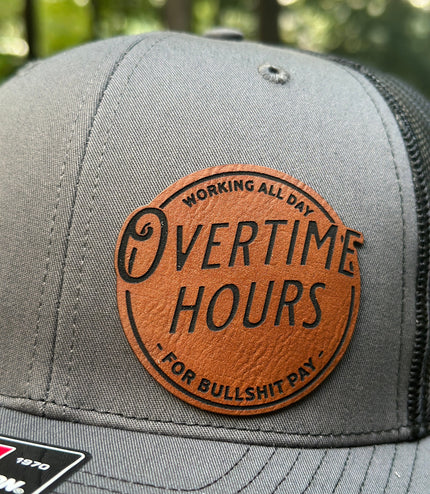 Overtime hours hat, BS pay hat