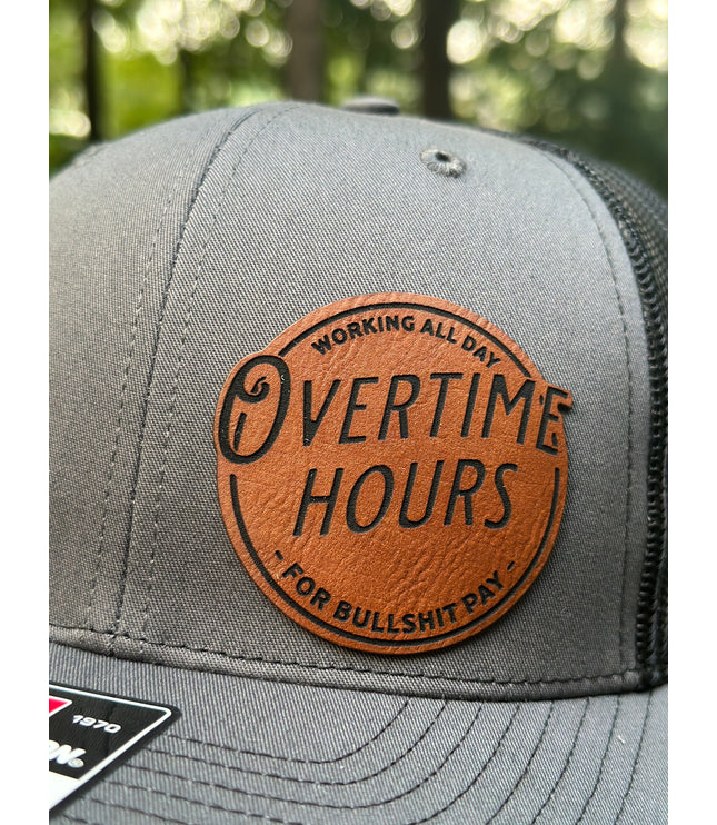 Overtime hours hat, BS pay hat