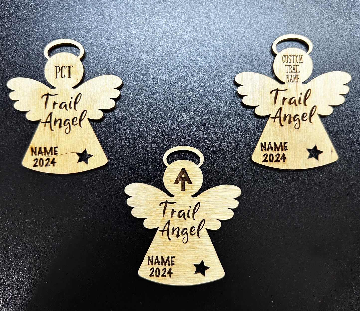 Trail Angel,  hiking Angel, Angel Ornament, Angel, Mom, Dad, Sister, Brother, memorial personalized ornament