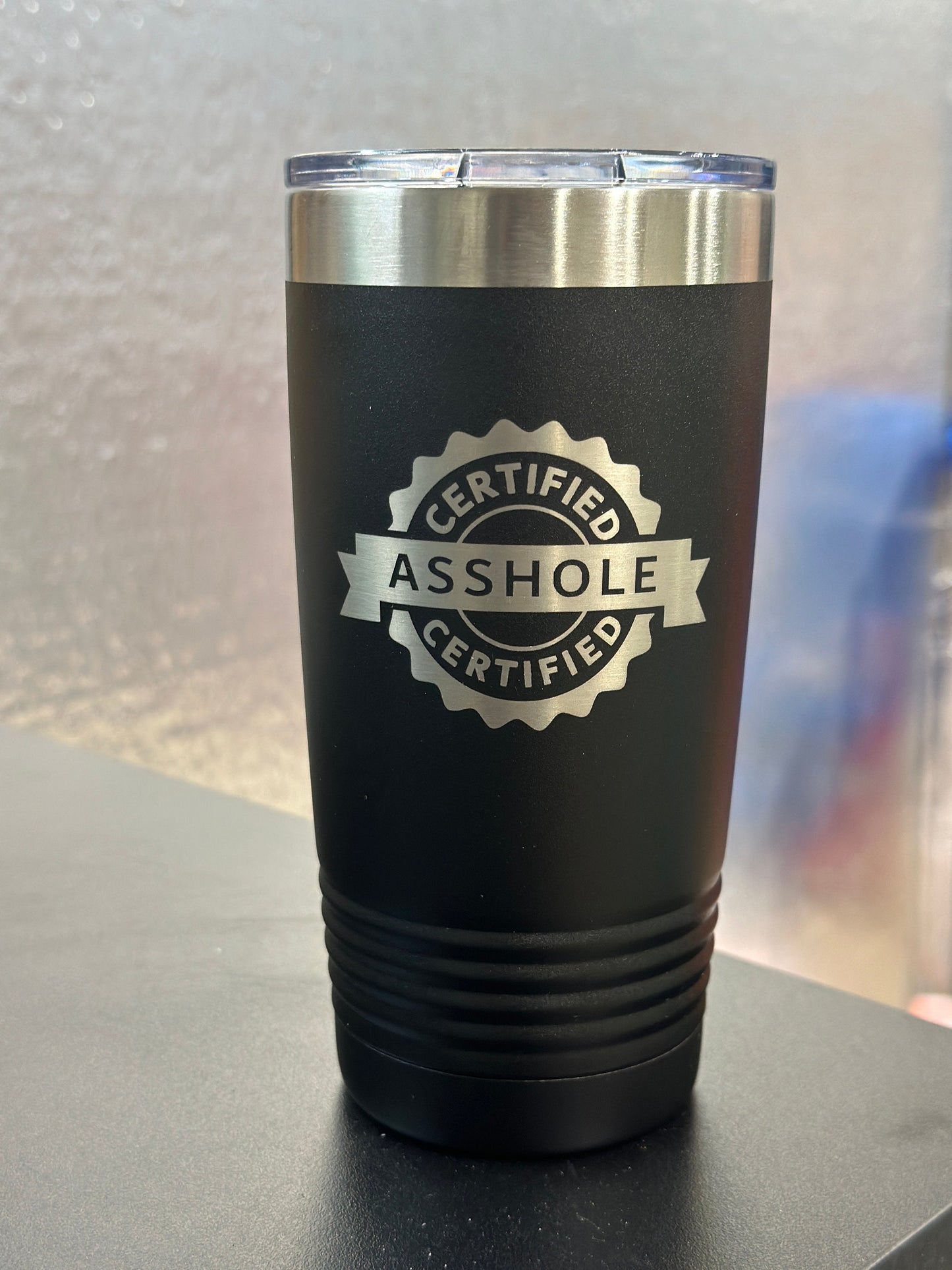 Certified A Hole tumbler