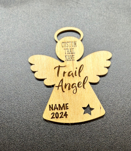 Trail Angel,  hiking Angel, Angel Ornament, Angel, Mom, Dad, Sister, Brother, memorial personalized ornament