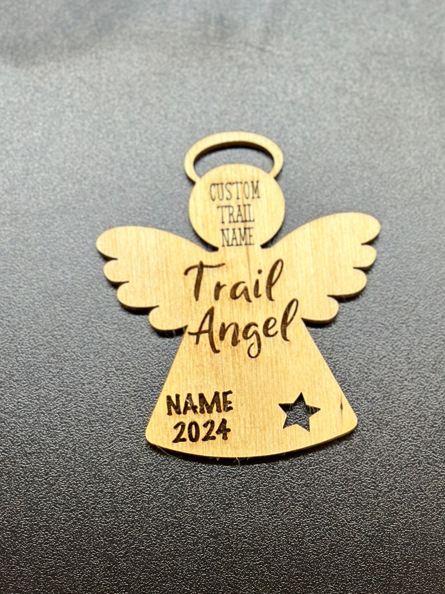 Trail Angel,  hiking Angel, Angel Ornament, Angel, Mom, Dad, Sister, Brother, memorial personalized ornament