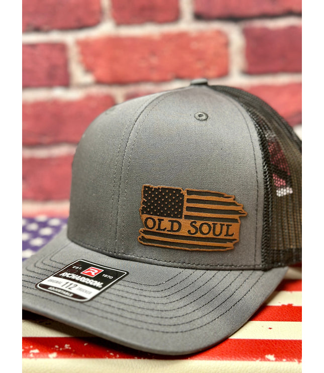Old Soul, American, Flag hat, Richardson 112 hat