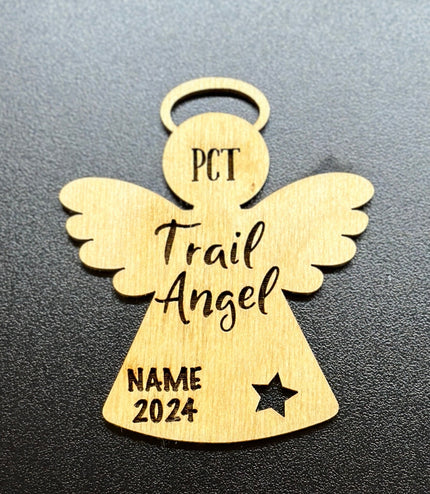 Trail Angel,  hiking Angel, Angel Ornament, Angel, Mom, Dad, Sister, Brother, memorial personalized ornament