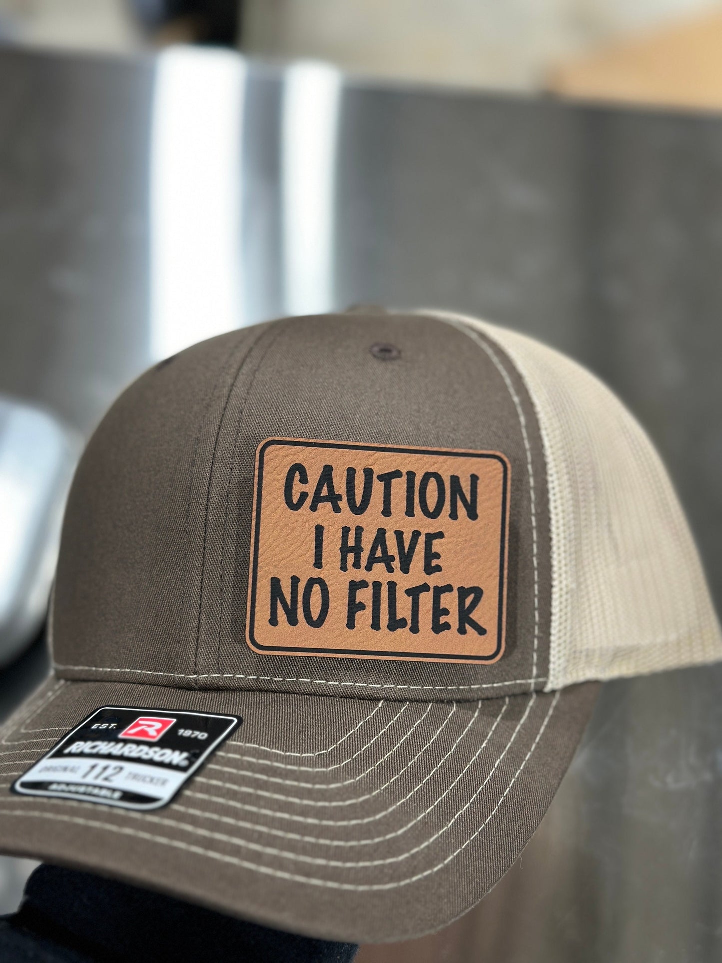 Caution I have no Filter, Richardson 112 hat