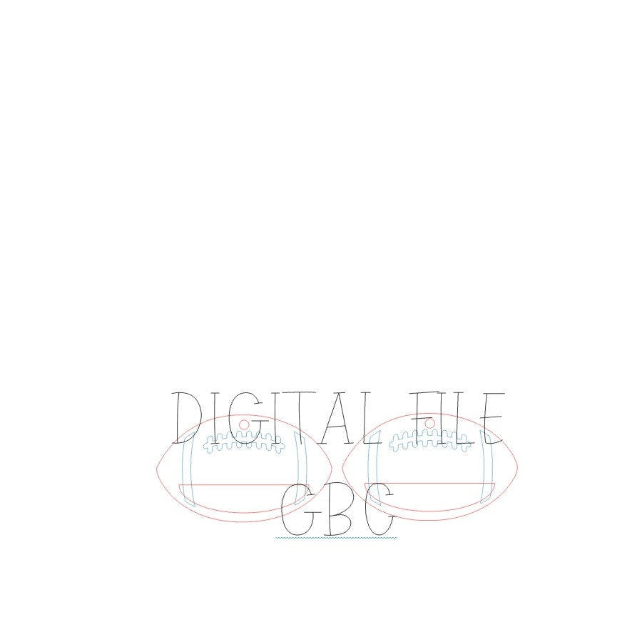 Digital file** Football macramé earrings, Fringe earring file, Digital Download, Glowforge file, laser cut file