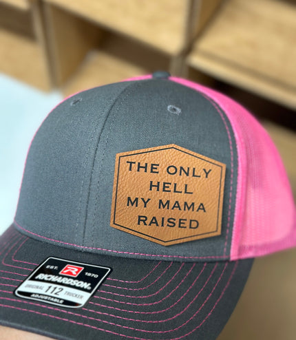The only H my mama raised, Richardson 112, patch hat
