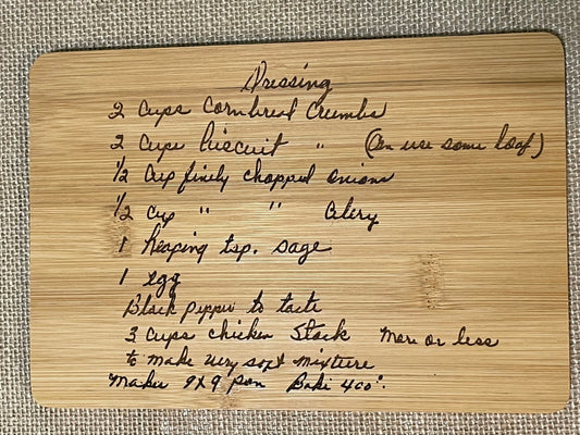 Engraved Recipe, handwritten recipe, engraved handwriting, cutting board, recipe, love notes, country kitchen, keepsake, wedding