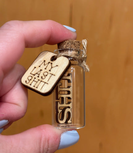 Last Fuck to Give in a Miniature Bottle, Adult Funny Gift, Gag Gift, White Elephant Gift, Adult Humor
