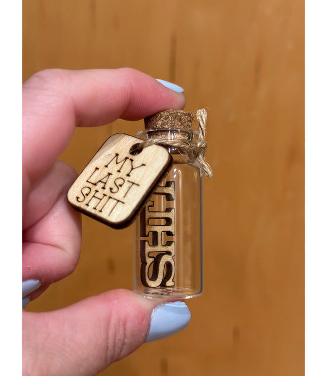 Last Fuck to Give in a Miniature Bottle, Adult Funny Gift, Gag Gift, White Elephant Gift, Adult Humor