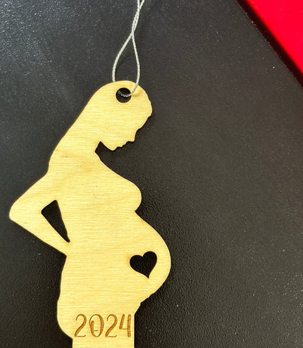 Pregnancy announcement Ornament, pregnancy announcement, Mother’s Day, baby shower, Twins, Triplets, Maternity, 2024