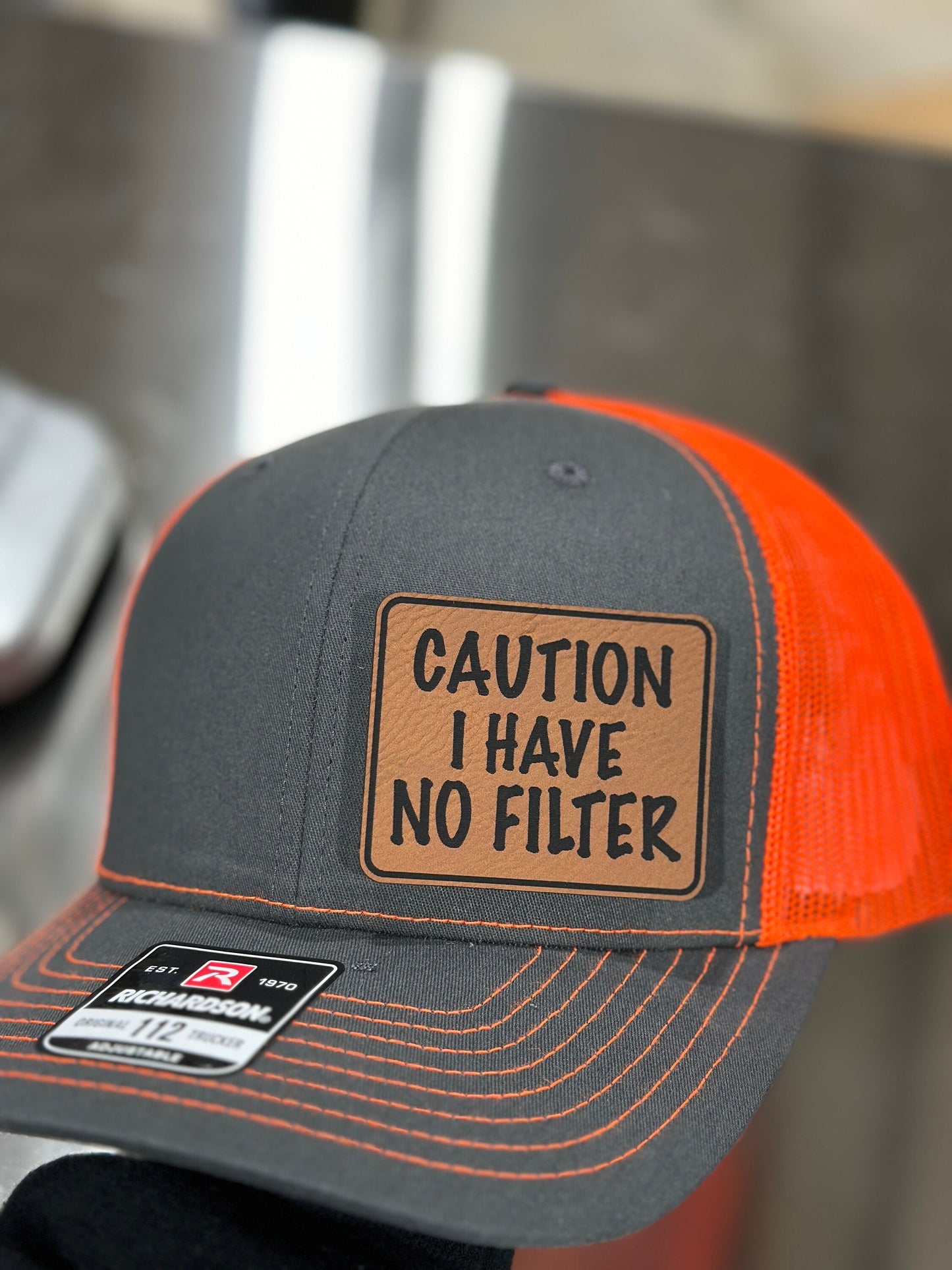 Caution I have no Filter, Richardson 112 hat