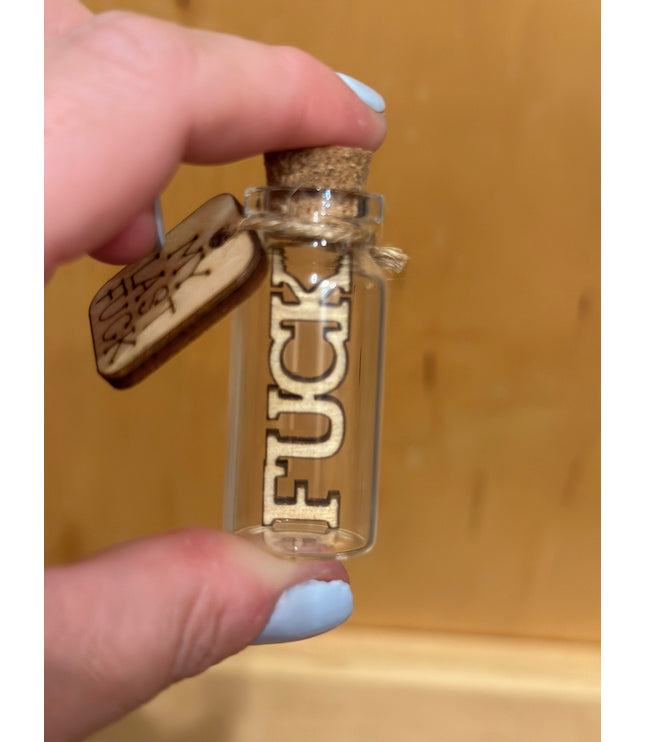 Last Fuck to Give in a Miniature Bottle, Adult Funny Gift, Gag Gift, White Elephant Gift, Adult Humor