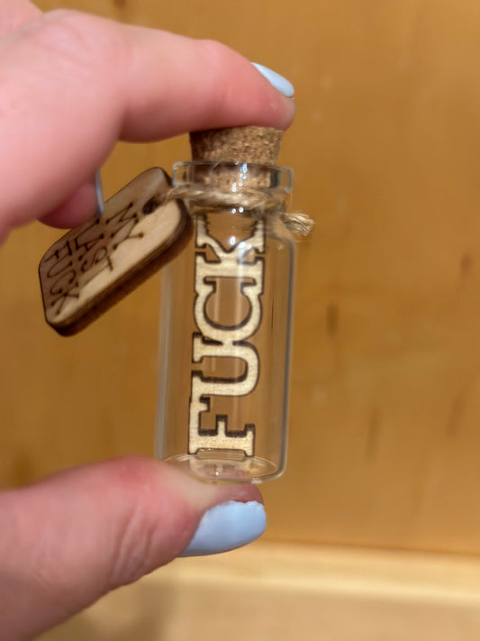 Last Fuck to Give in a Miniature Bottle, Adult Funny Gift, Gag Gift, White Elephant Gift, Adult Humor